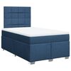 vidaXL Boxspring posteľ s matracom modr&aacute; 120x190 cm l&aacute;tka