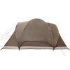 vidaXL Rodinný stan, kupola, 6 osôb, hnedý, vodoodolný