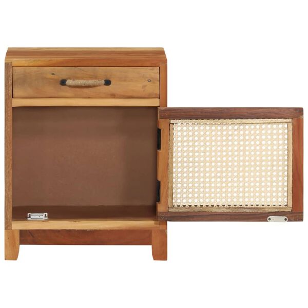 vidaXL Nočn&yacute; stol&iacute;k 40x30x50 cm, recyklovan&yacute; mas&iacute;v