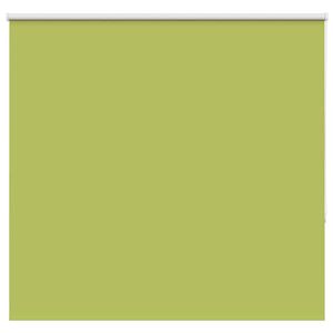 vidaXL Zatemňovacia roleta, listy, zelen&aacute; 160x130 cm, &scaron;&iacute;rka l&aacute;tky 156,6 cm, polyester
