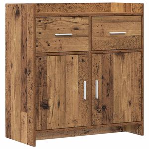vidaXL Serv&iacute;rovacia skriňa Star&eacute; drevo 75 x 36 x 80 cm