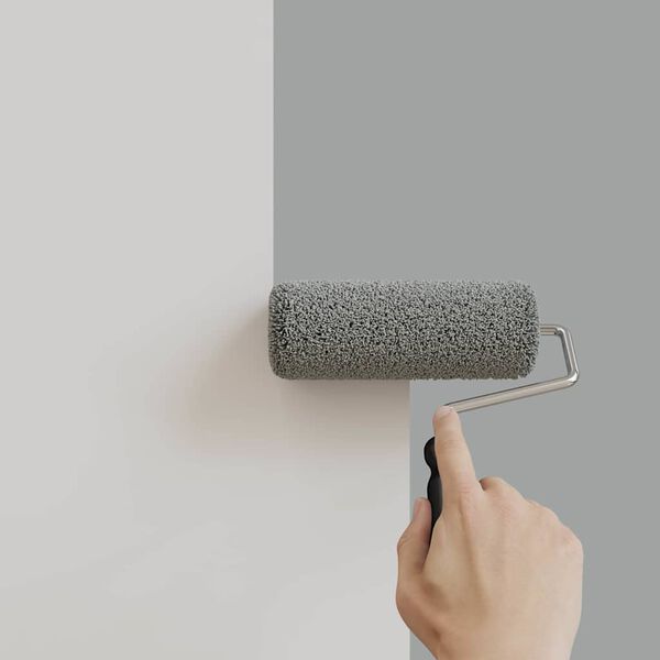 vidaXL Farba na steny Sivá 16,5 x 16,5 x 15,9 cm Tlač na stenu