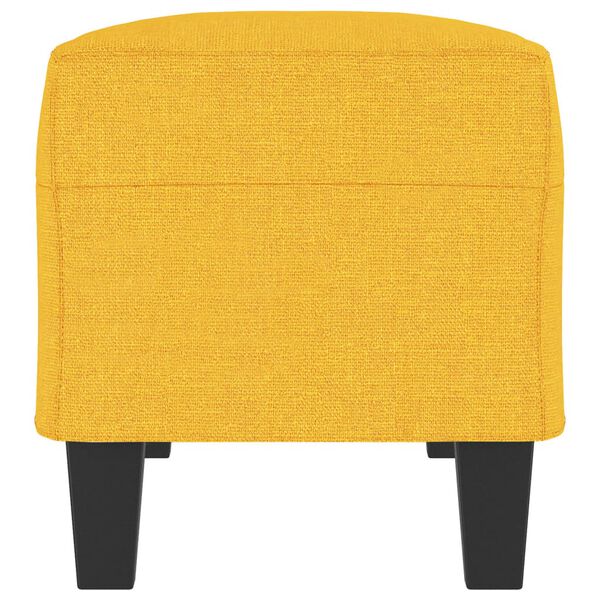 vidaXL Lavička bledožlt&aacute; 100x35x41 cm l&aacute;tka