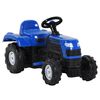 vidaXL Ped&aacute;lov&yacute; traktor pre deti modr&yacute;
