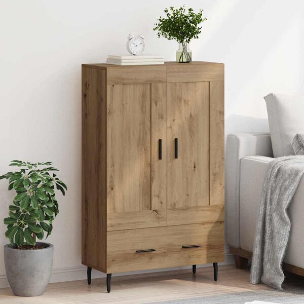 vidaXL Highboard Remeseln&yacute; dub 69,5 x 31 x 115 cm Kompozitn&eacute; drevo