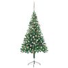 vidaXL Osvetlen&yacute; umel&yacute; vianočn&yacute; stromček+gule 150 cm, 380 vetvičiek