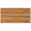 vidaXL Vrchn&aacute; doska 100 x 50 x 3,5 cm Obdĺžnikov&yacute; Hust&eacute; teakov&eacute; drevo