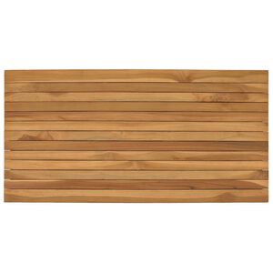 vidaXL Vrchn&aacute; doska 100 x 50 x 3,5 cm Obdĺžnikov&yacute; Hust&eacute; teakov&eacute; drevo