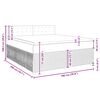 vidaXL Posteľn&yacute; r&aacute;m boxsping s matracom tmavozelen&yacute; 180x200 cm zamat