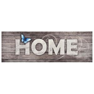 vidaXL Kuchynsk&yacute; koberec prateľn&yacute; dizajn Home 45x150 cm