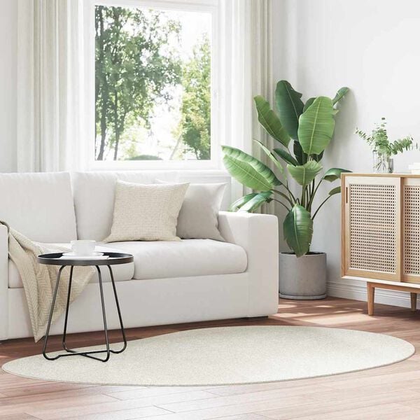 vidaXL Kusov&eacute; koberce Kr&eacute;mov&aacute; 140 x 200 cm Polyester