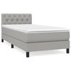 vidaXL Posteľn&yacute; r&aacute;m boxsping s matracom bledosiv&yacute; 80x200 cm l&aacute;tka
