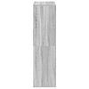 vidaXL Knižnica sivý dub sonoma 66x31x112 cm spracované drevo