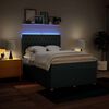 vidaXL Posteľn&yacute; r&aacute;m boxspring s matracom modr&yacute; 140x200 cm l&aacute;tka