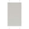 vidaXL plisovan&aacute; roleta svetlosiv&aacute; 75x100 cm &scaron;&iacute;rka l&aacute;tky 74,4 cm