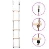 vidaXL 5-stupňov&yacute; rebr&iacute;k 210 cm mas&iacute;vne borovicov&eacute; drevo