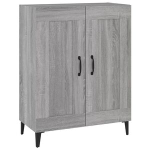vidaXL Komoda siv&yacute; dub sonoma 69,5x34x90 cm kompozitn&eacute; drevo