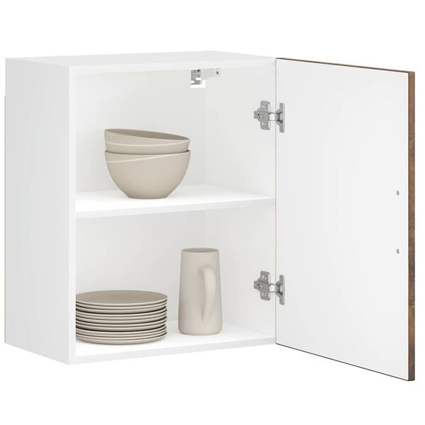 vidaXL Kuchynsk&eacute; n&aacute;stenn&eacute; skrinky 2 ks, Porto, tmav&yacute; dub