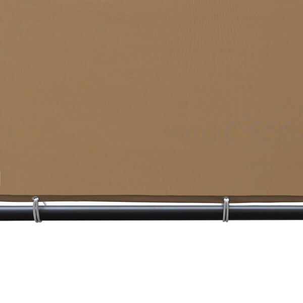 vidaXL Alt&aacute;nok so &scaron;ikmou strechou 400x400x270 cm, b&eacute;žov&yacute; 180 g/m&sup2;