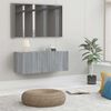 vidaXL TV skrinka siv&yacute; dub sonoma 80x30x30 cm spracovan&eacute; drevo
