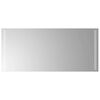 vidaXL LED k&uacute;peľňov&eacute; zrkadlo 90x40 cm