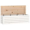 vidaXL &Uacute;ložn&yacute; box biely 109x36,5x33 cm mas&iacute;vna borovica