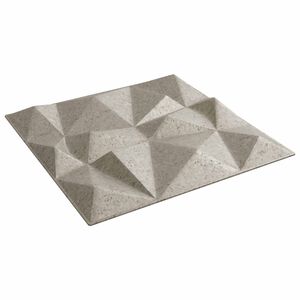 vidaXL N&aacute;stenn&eacute; panely 12 ks 50 x 50 cm Diamond Beton XPS Pena