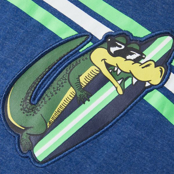 Detské tričko tmavomodré melanž 92