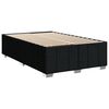 vidaXL Boxspring posteľ s matracom čierny 120x200 cm l&aacute;tka