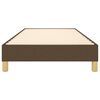 vidaXL Posteľn&yacute; r&aacute;m s boxspringom tmavohned&aacute; 80x200 cm l&aacute;tka