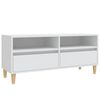 vidaXL TV skrinka biela 100x34,5x44,5 cm kompozitn&eacute; drevo