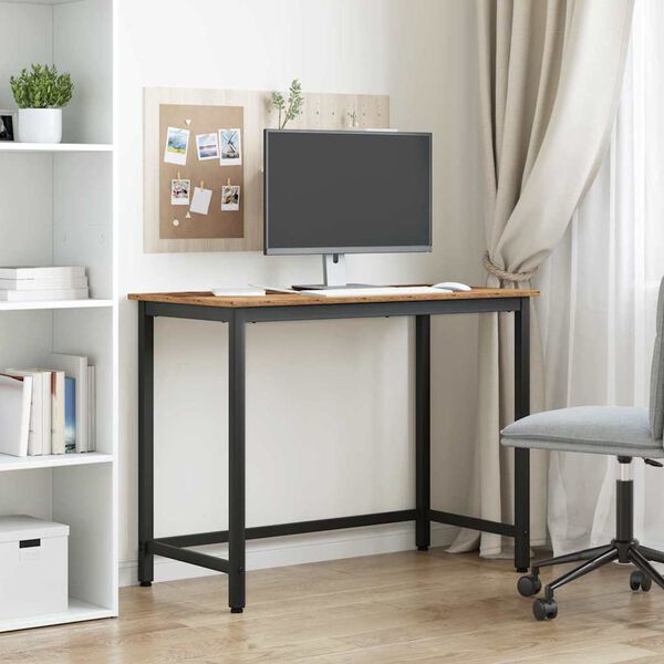 vidaXL st&ocirc;l Star&eacute; drevo 80 x 50 x 76,5 cm Inžinierske drevo a oceľ