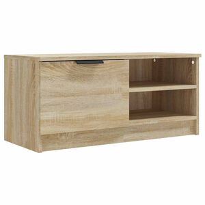 vidaXL TV stol&iacute;k dub sonoma 80x35x36,5 cm spracovan&eacute; drevo