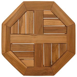 vidaXL Stolov&aacute; doska 40x40x2,5 cm osemuholn&iacute;k mas&iacute;vne teakov&eacute; drevo