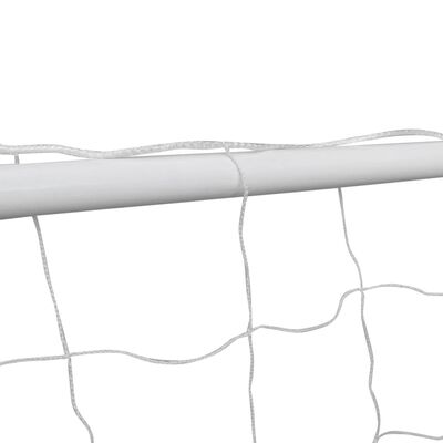 vidaXL Futbalové bránky oceľové 2 ks 240x90x150 cm