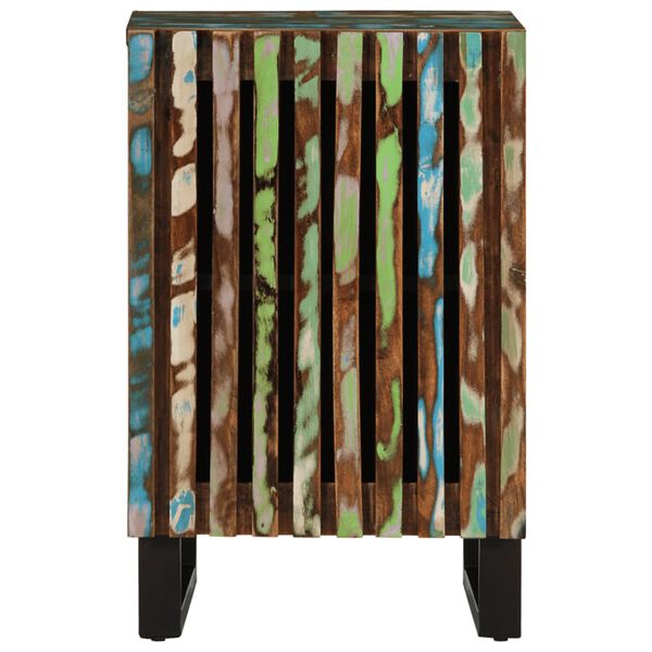 vidaXL K&uacute;peľňov&aacute; skrinka 38x34x58 cm mas&iacute;vne ak&aacute;ciov&eacute; drevo