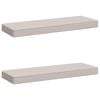 vidaXL 2-dielne podu&scaron;ky na lavicu VUGHT 2 pcs 100% polyester Biela