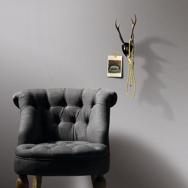 vidaXL Netkané tapetové rolky 4 ks, jednofarebné, svetlosivé 0,53x10 m