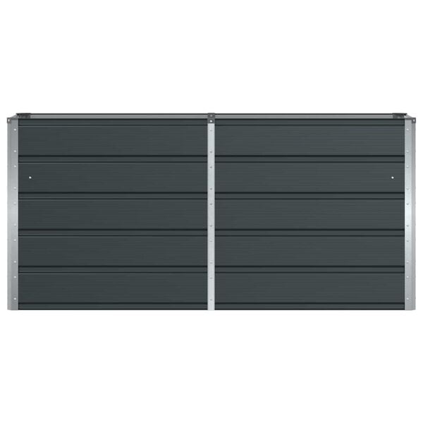 vidaXL Hrant&iacute;k Antracit 160 x 40 x 75 cm Oceľ