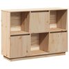 vidaXL Komoda 110,5x35x80 cm borovicov&yacute; mas&iacute;v