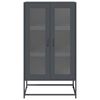 vidaXL Highboard Antracit 68x39x123 cm Oceľ