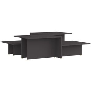 vidaXL Konferenčn&eacute; stol&iacute;ky 2 ks, siv&eacute; 111,5x50x33 cm, kompozitn&eacute; drevo