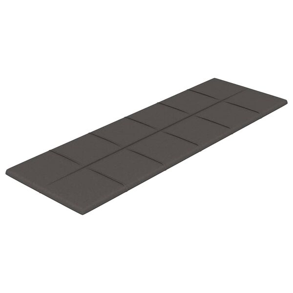 vidaXL N&aacute;stenn&eacute; panely 12 ks tmavosiv&eacute; 90x30 cm l&aacute;tka 3,24 m&sup2;