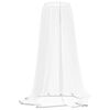vidaXL Moskyti&eacute;ra na d&aacute;ždnik 220 sieťovina biela &Phi;330x250 cm
