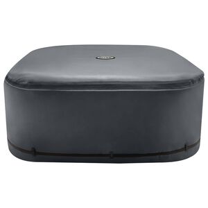 INTEX Kryt pre v&iacute;rivku INTEX Tmavosiv&aacute; 196 x 196 x 72 cm PVC a PU
