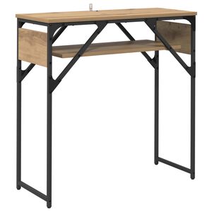 vidaXL Konferenčn&yacute;stol&iacute;k Remeseln&yacute; dub Kompozitn&eacute; drevo 75x30x75cm
