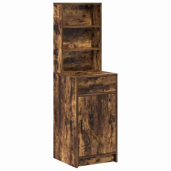 vidaXL Highboard Dymov&aacute; dub 40 x 40,5 x 135 cm Kompozitn&eacute; drevo