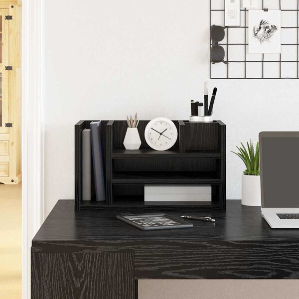 vidaXL Organizér na pult Staré drevo 44.5 x 24 x 25 cm