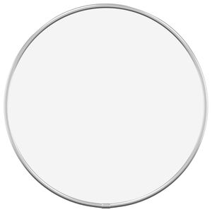 vidaXL N&aacute;stenn&eacute; zrkadlo strieborn&eacute; &Oslash; 30 cm okr&uacute;hle