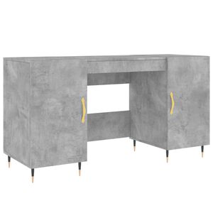 vidaXL St&ocirc;l bet&oacute;novo siv&yacute; 140x50x75 cm kompozitn&eacute; drevo